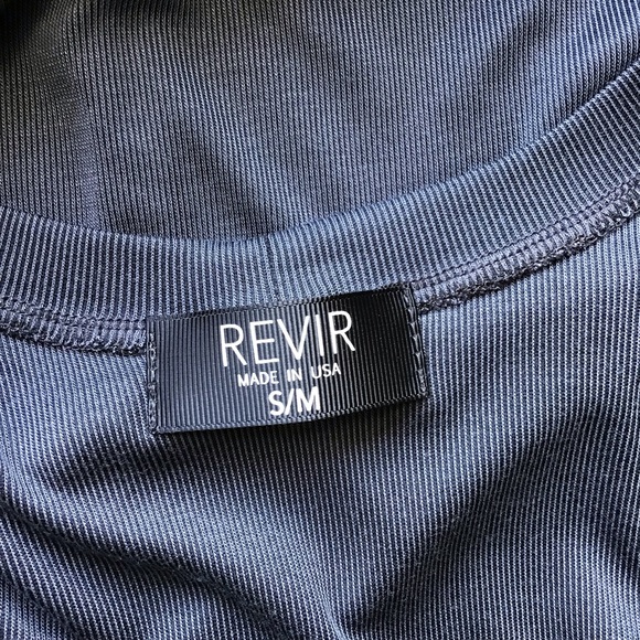 REVIR Alice Tunic Tank in Pewter - Picture 6 of 6